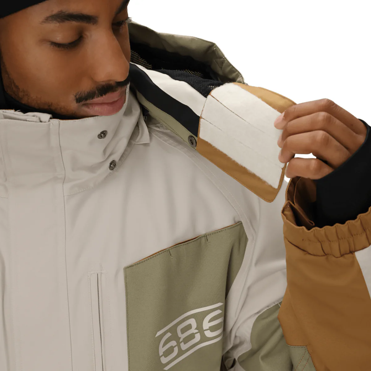 686 Men's 2001 Transfer Jacket 2026 Limestone Colorblock - Image 6