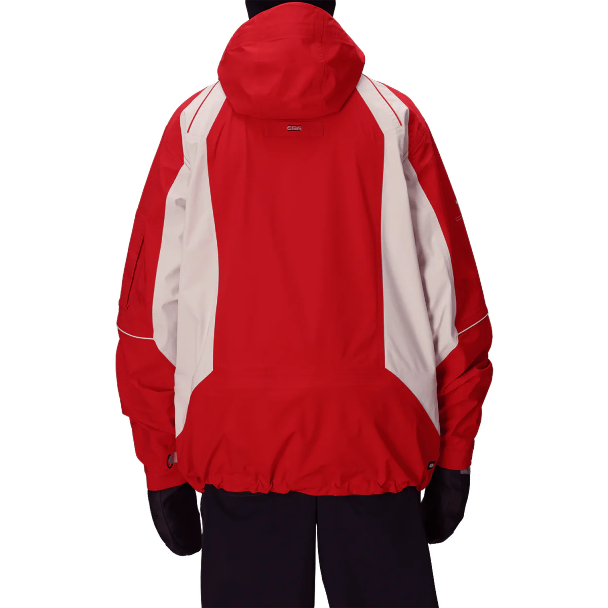 686 Men's 2002 X3 Shell Jacket 2026 True Red Colorblock - Image 3