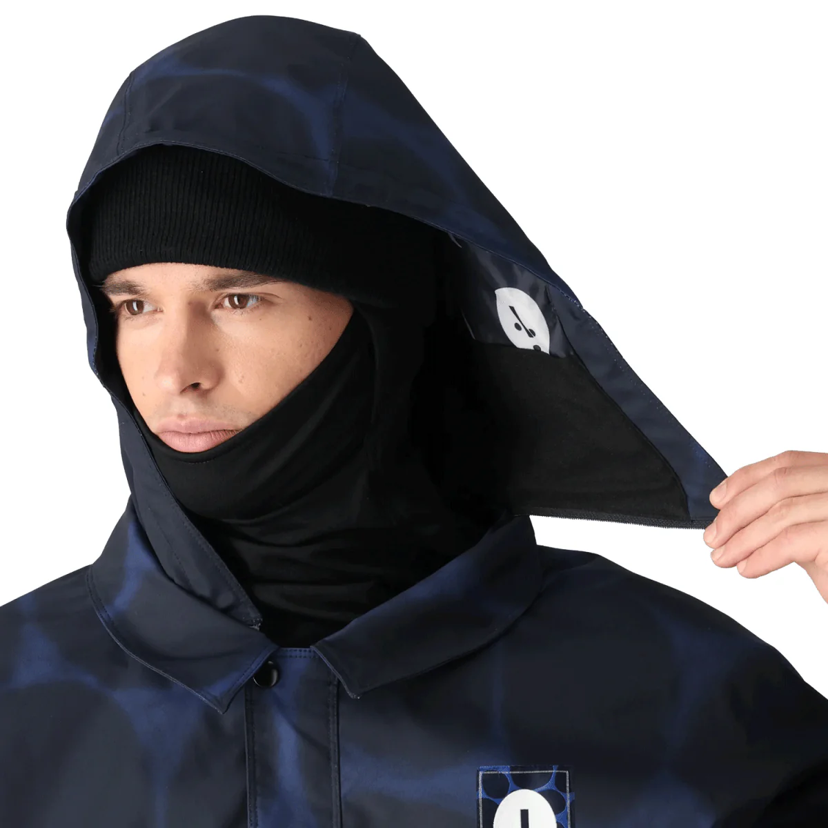 686 Men's Dojo Jacket 2025 Blue Airbrush - Image 2