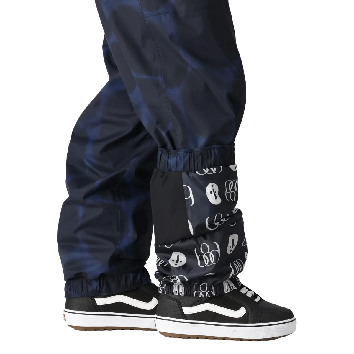 686 Men's Dojo Pant 2025 Blue Airbrush - Image 2