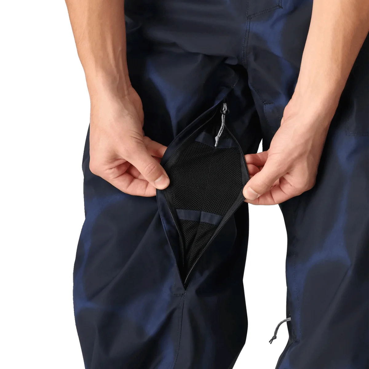 686 Men's Dojo Pant 2025 Blue Airbrush - Image 3