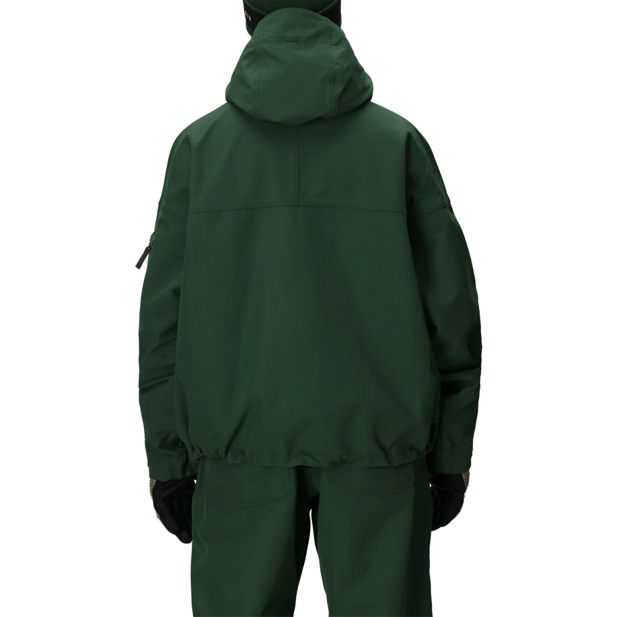 686 Men's Dojo Shell Jacket 2026 Moss Green Ripstop - Image 3