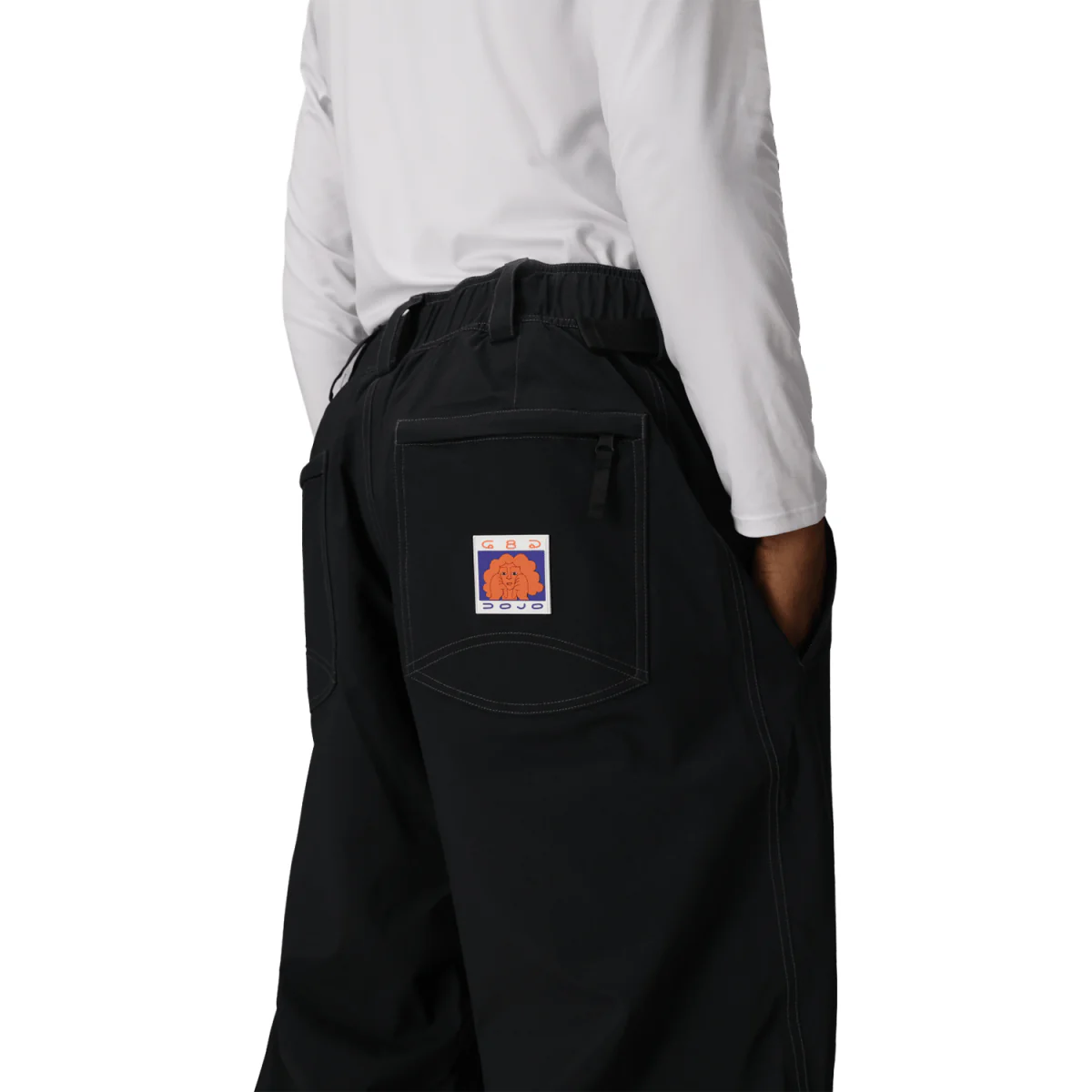 686 Men's Dojo Shell Pant 2026 Black - Image 4