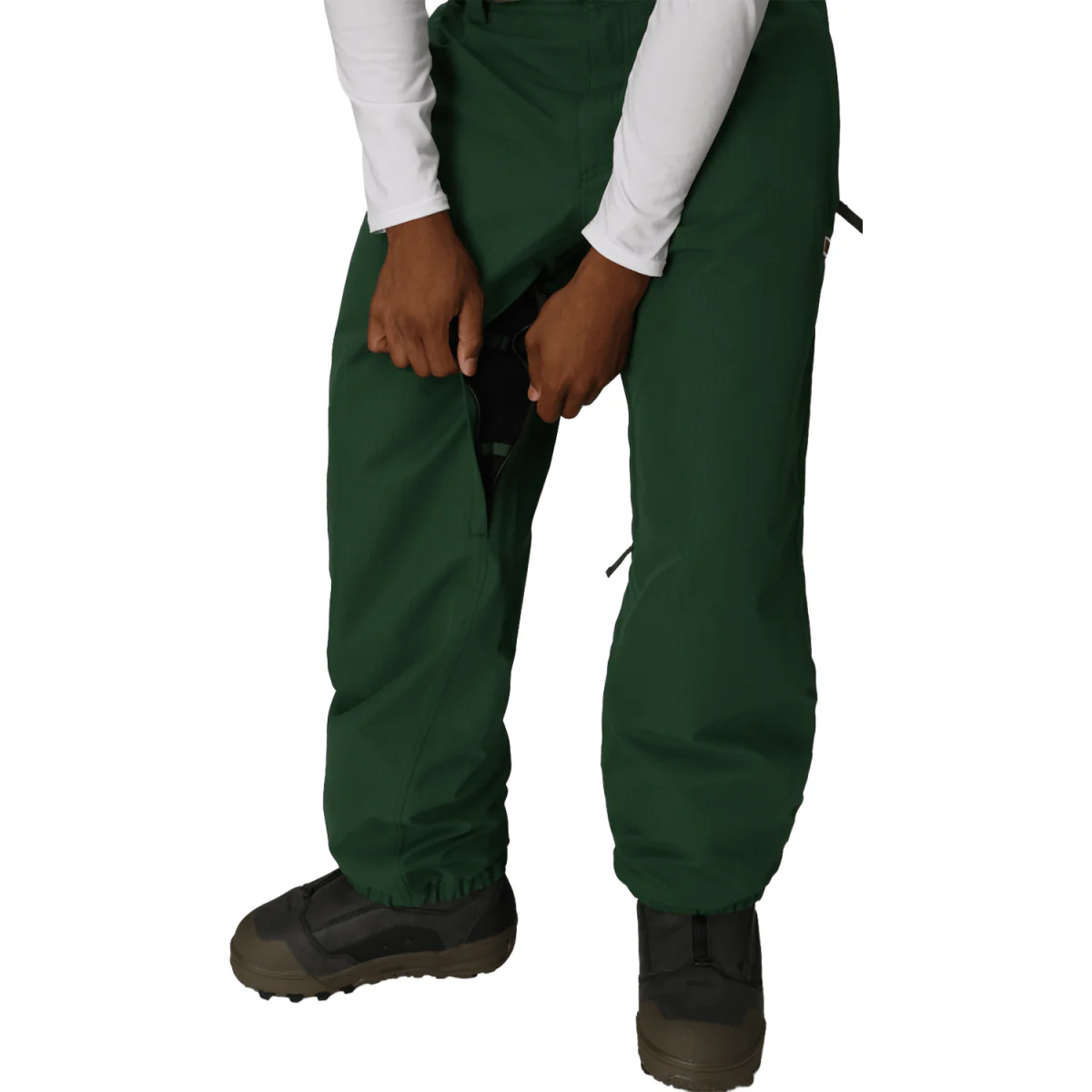 686 Men's Dojo Shell Pant 2026 Moss Green Ripstop - Image 5