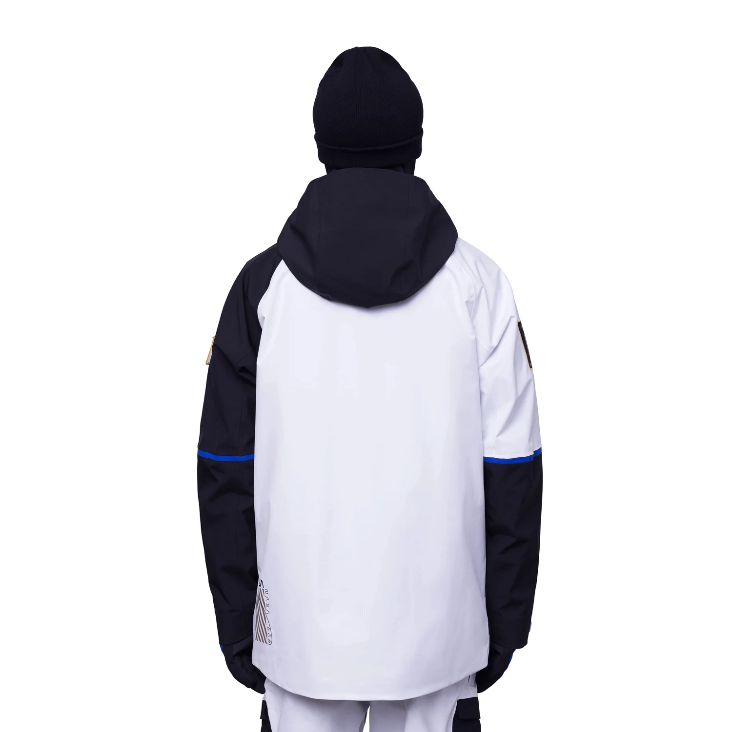 686 Men's Exploration Thermagraph Jacket 2024 NASA White Black - Image 3