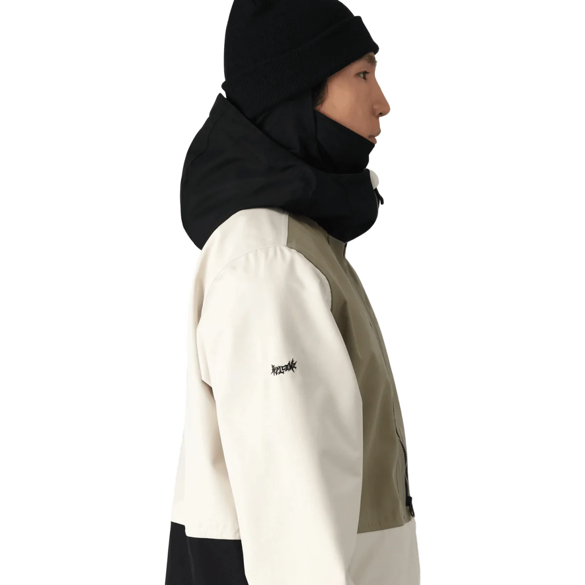 686 Men's Ghost 2.5L Anorak 2025 Welcome Limestone - Image 4