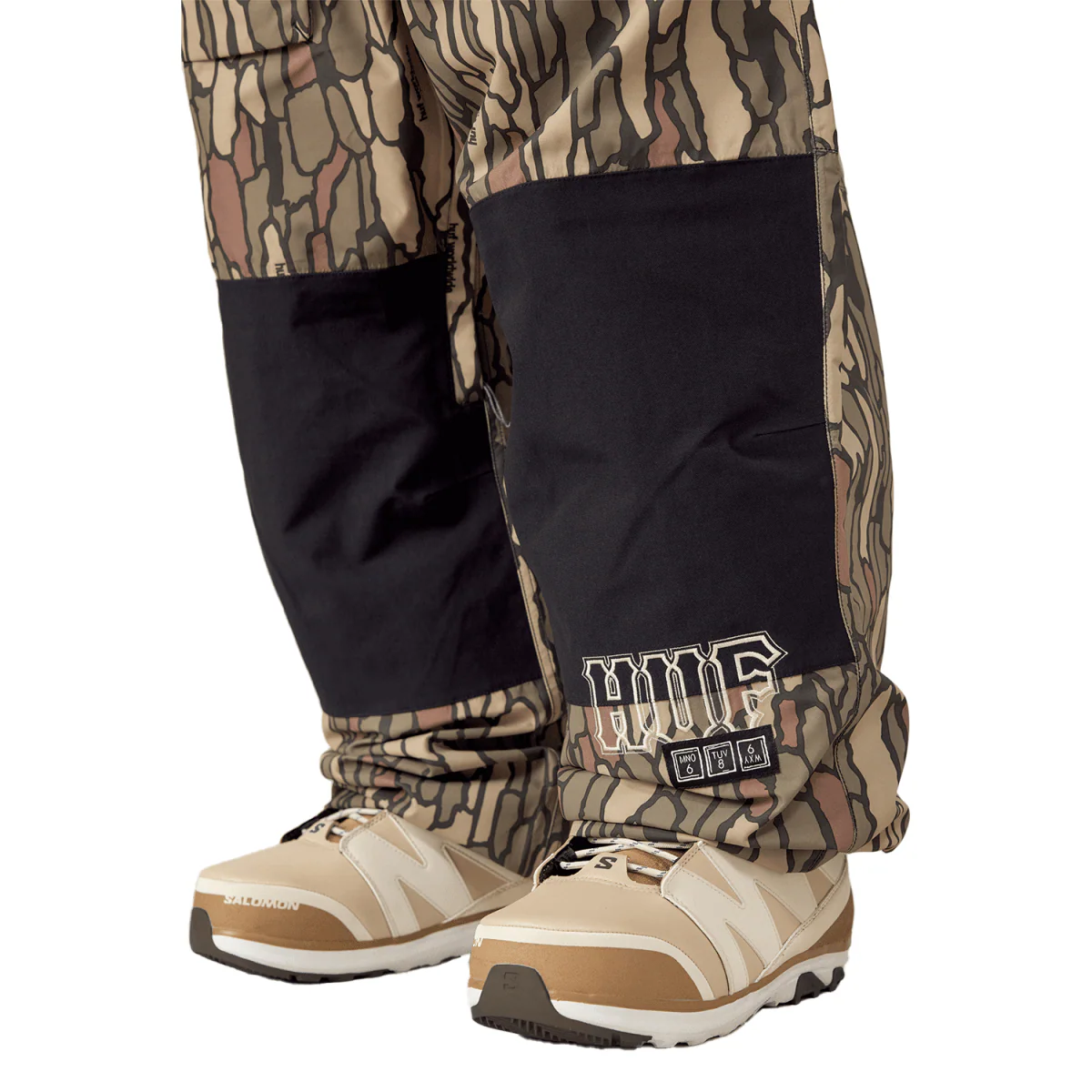 686 Men's Ghost 2.5L Pant 2025 Huf Bark Print - Image 4