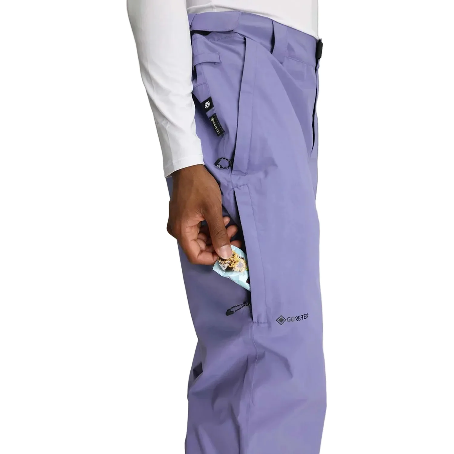 686 Men's Gore-Tex Core Shell Pant 2026 Purple Dawn - Image 3