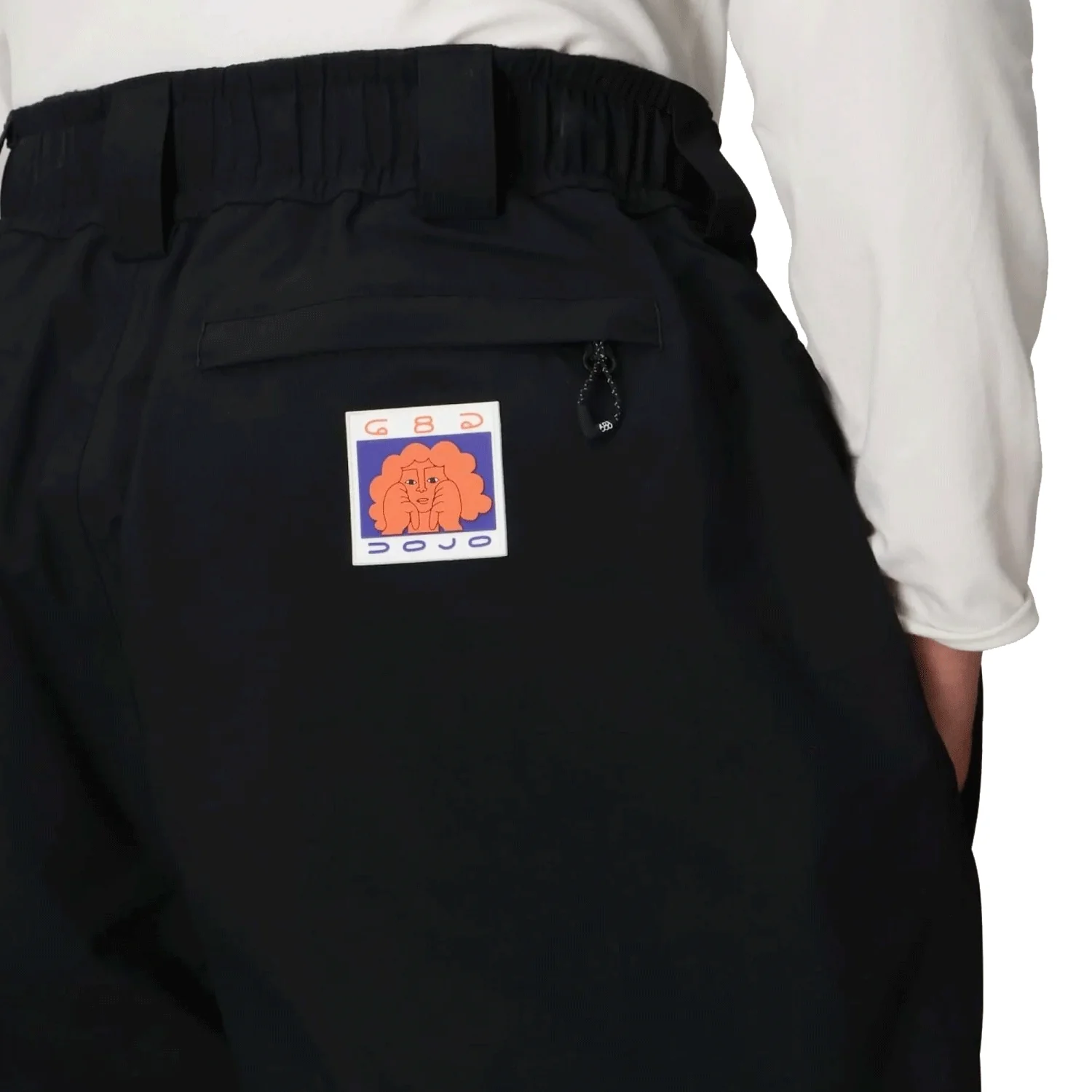 686 Men's Gore-Tex Dojo Shell Pant 2026 Black - Image 3
