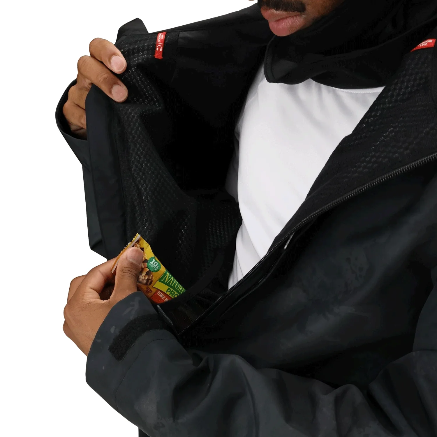 686 Men's Gore-Tex Fragment Shell Anorak 2026 Black Hemisphere - Image 3