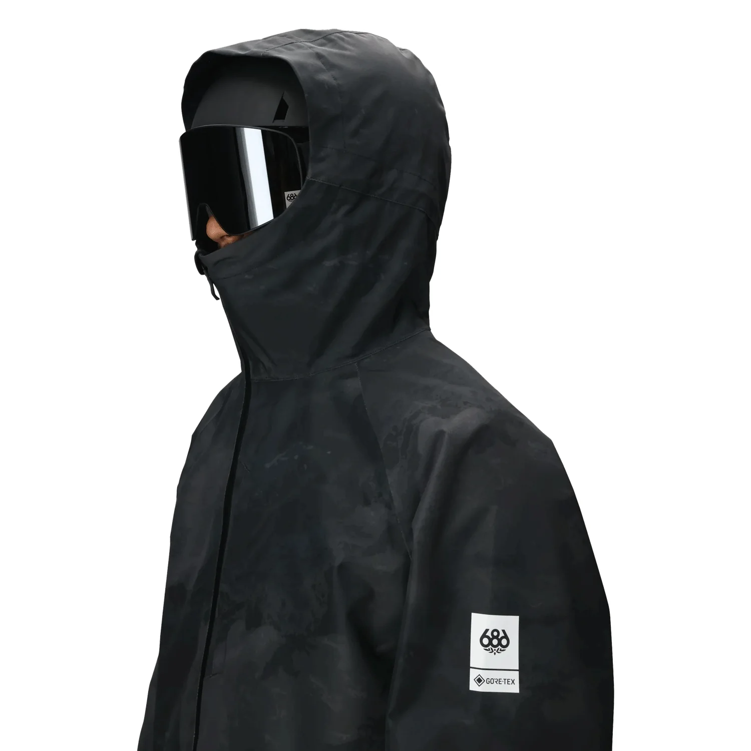 686 Men's Gore-Tex Fragment Shell Anorak 2026 Black Hemisphere - Image 4