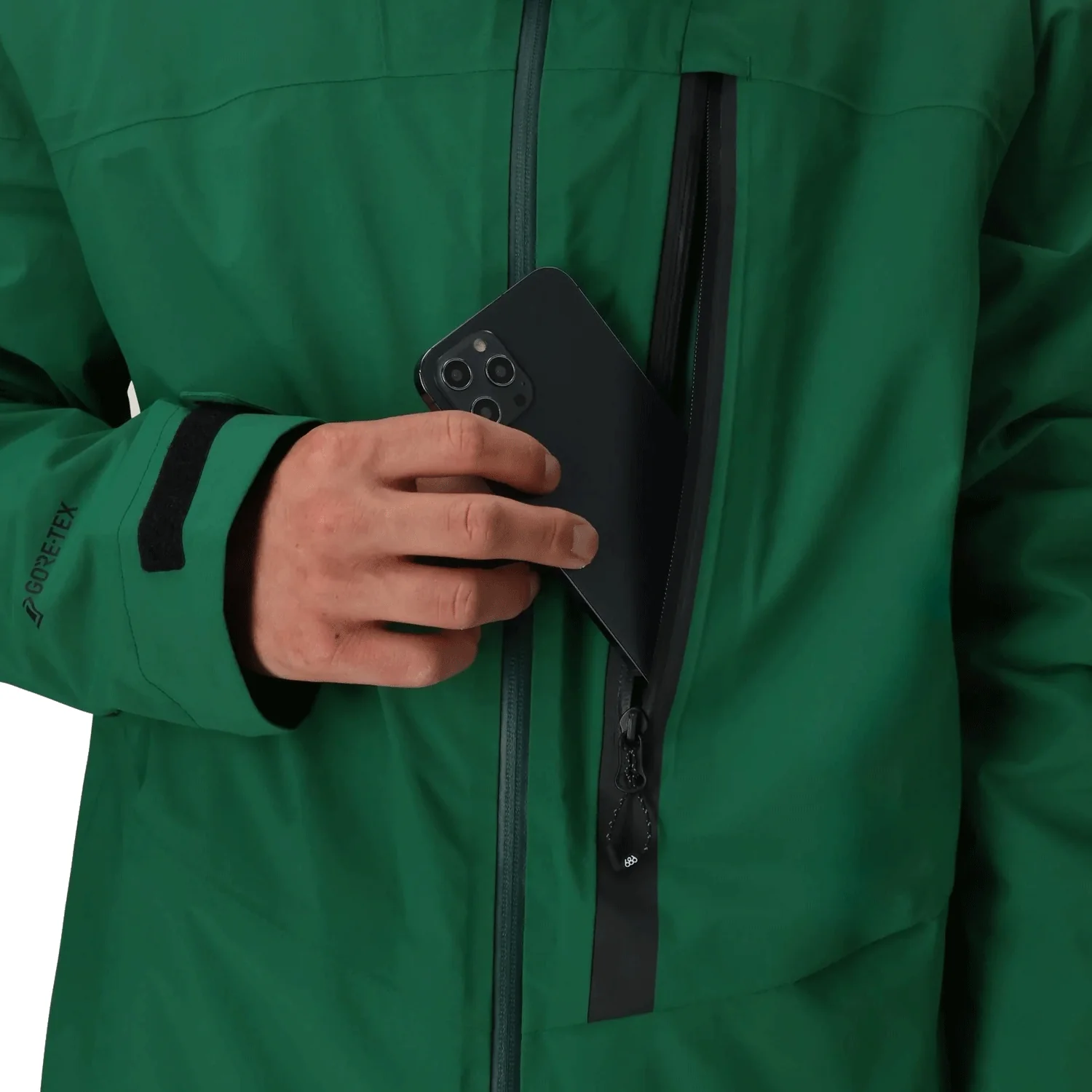 686 Men's Gore-Tex Gt Thermagraph Jacket 2026 Emerald Green - Image 3