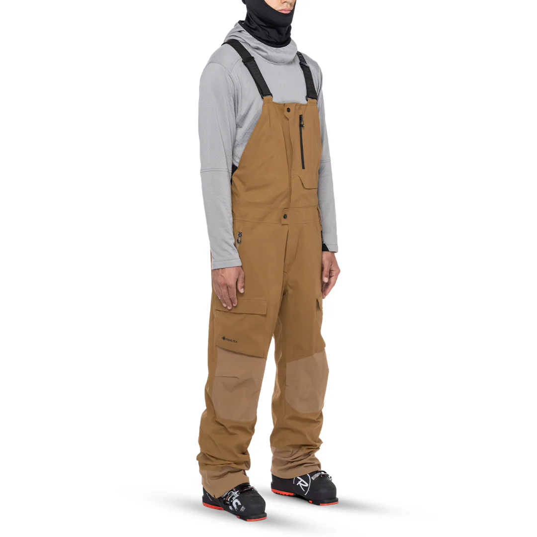 686 Men's Gore-tex Stretch Dispatch Bib Pant 2024 Breen - Image 3