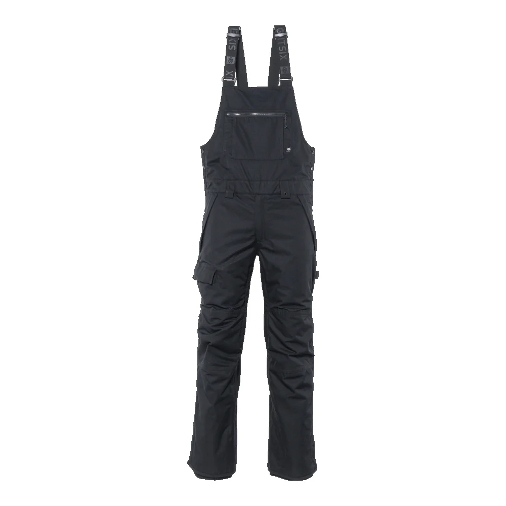 686 Men's Hot Lap Bib Pant 2024 Black - Image 2