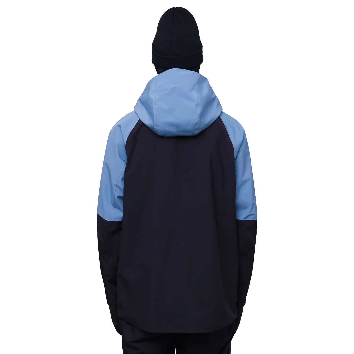 686 Men's Hydra Thermagraph Jacket 2024 Steel Blue Colorblock - Image 2