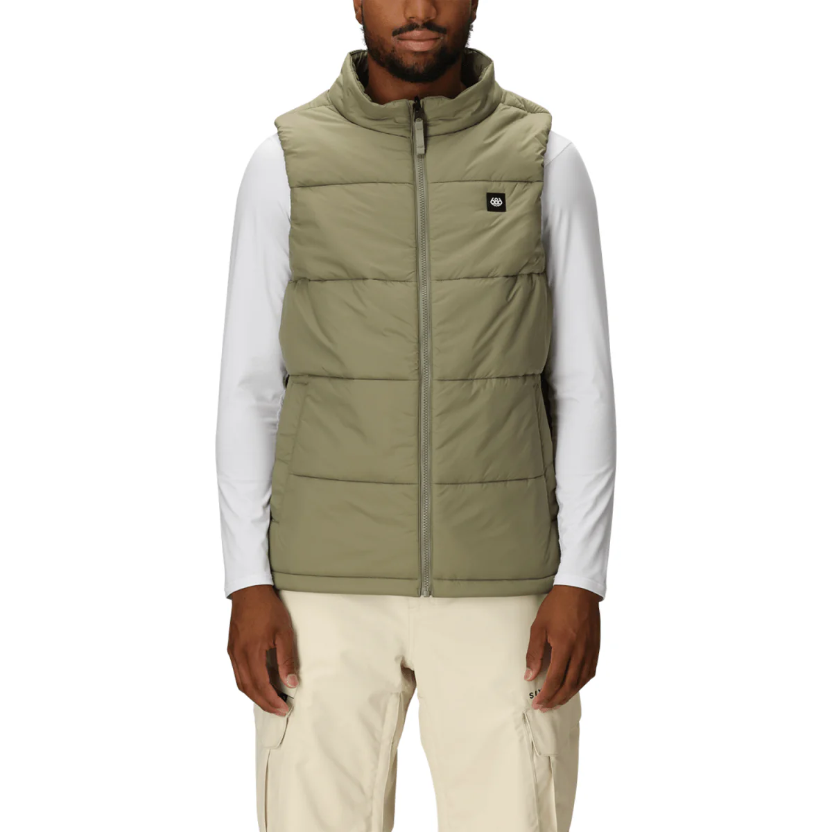 686 Men's Smarty 3-In-1 Rodeo 3L Jacket 2026 Limestone - Image 3