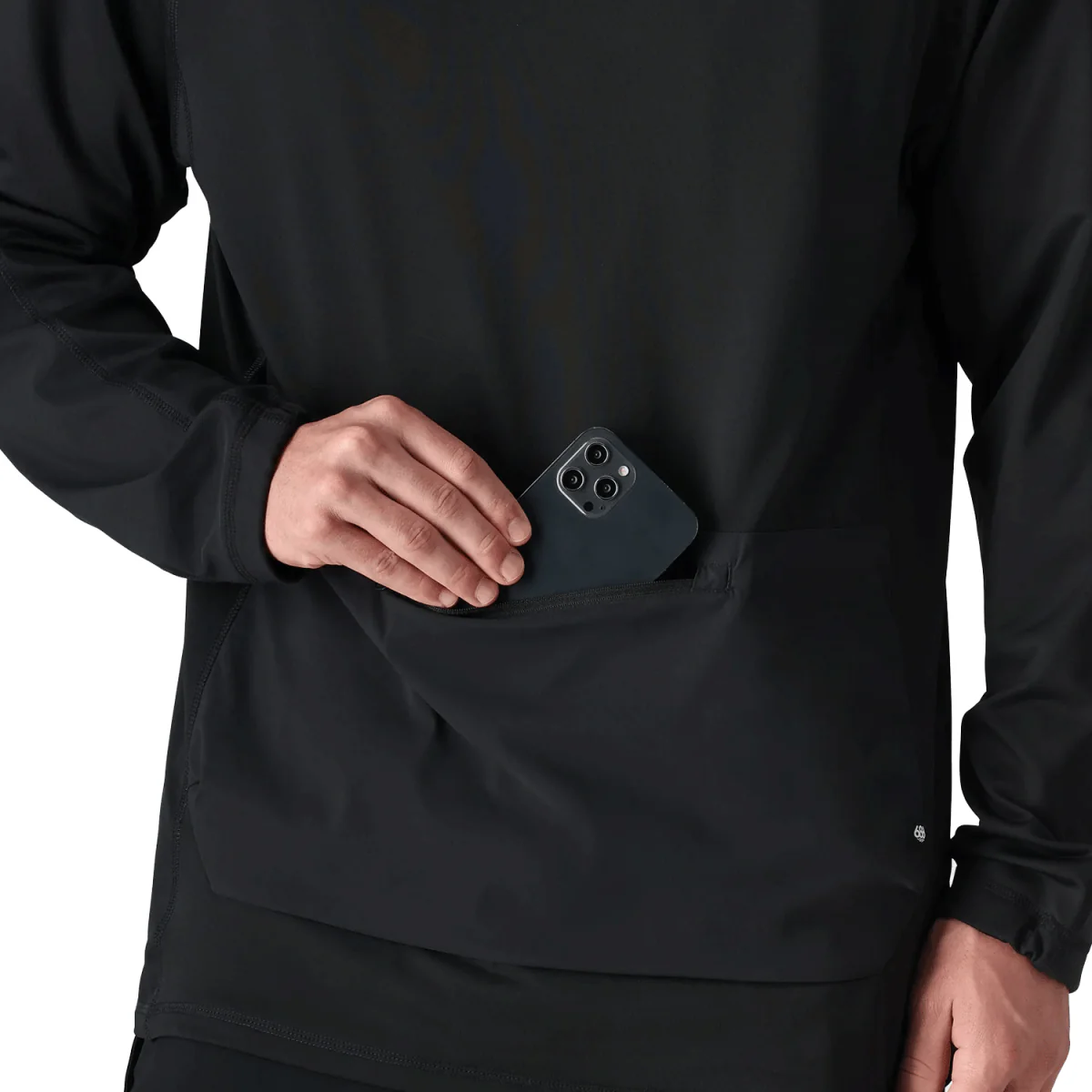 686 Men's Ultra Thermal Fleece Hoody 2025 Black - Image 3