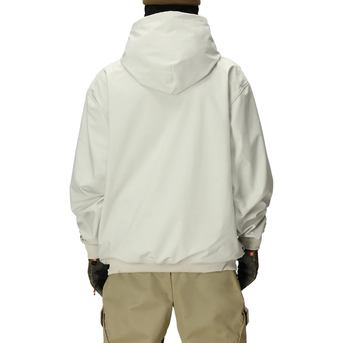 686 Men's Waterproof Team Hoody 2026 Limestone - Image 3