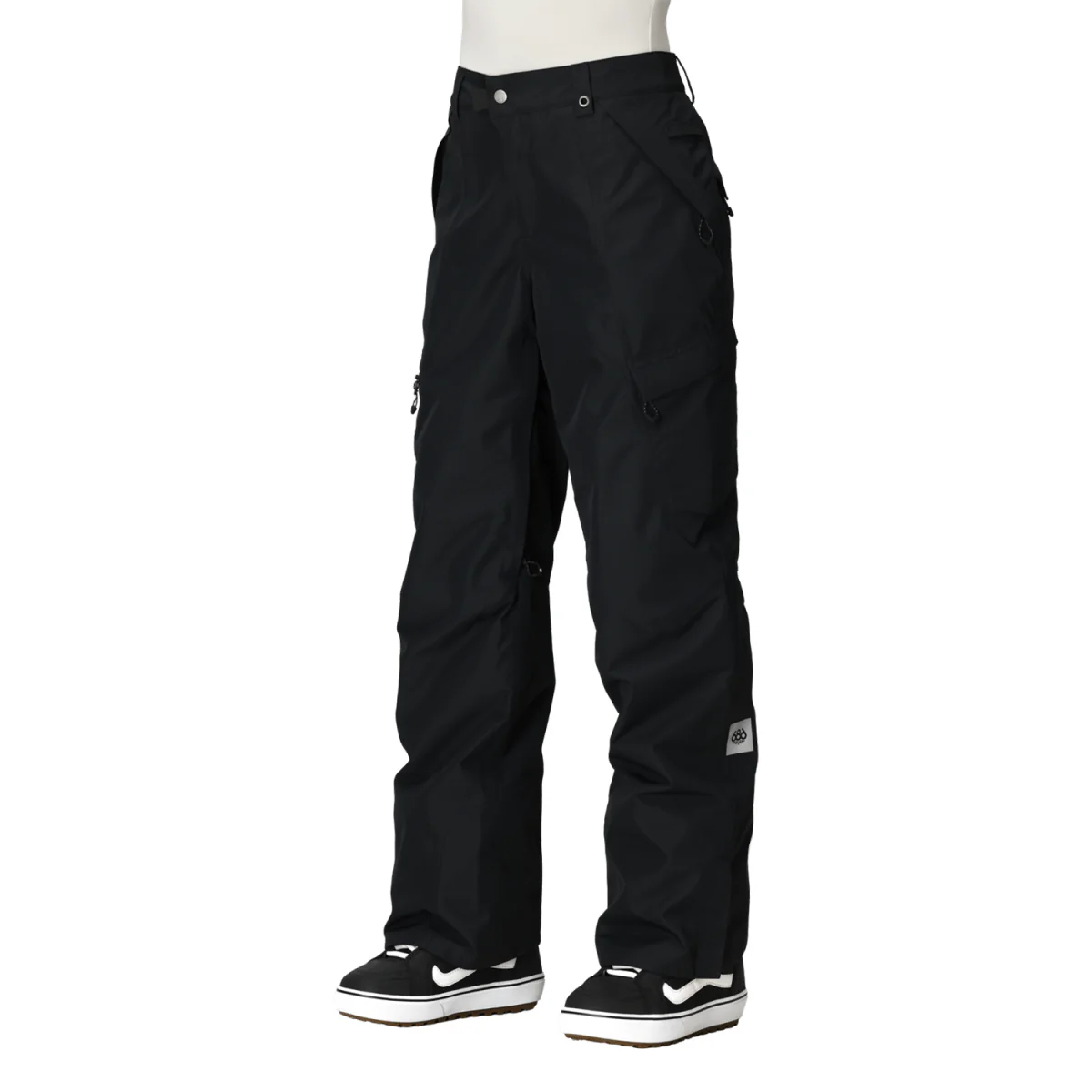 686 Women's Geode Thermagraph Pant 2026 Black - Image 2
