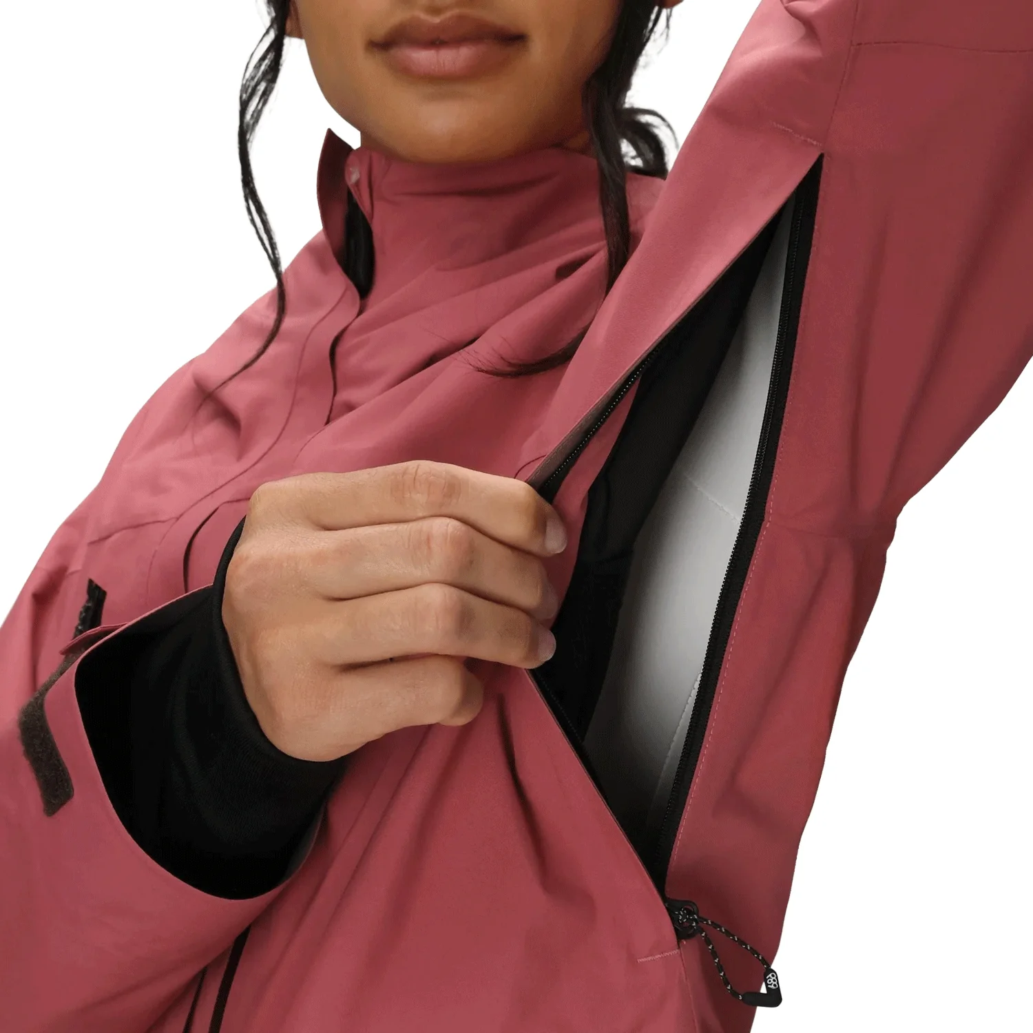 686 Women's Gore-Tex Skyline Thermagraph Jacket 2026 Rosewood - Image 3