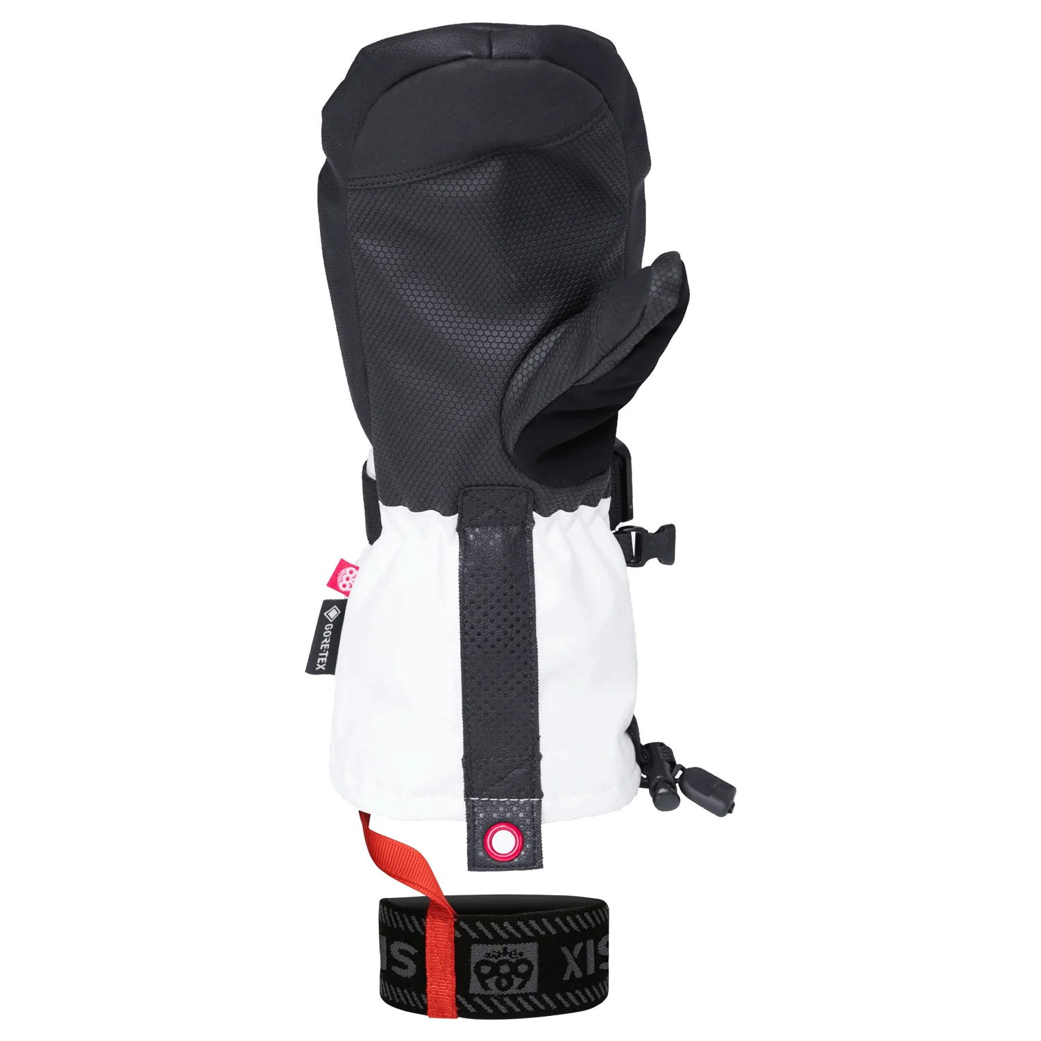 686 Women's Gore-tex Smarty 3-in-1 Gauntlet Mitt White - Image 2