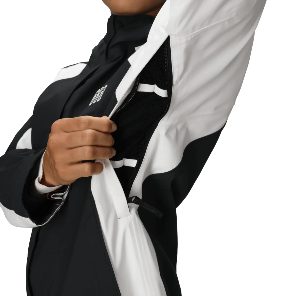 686 Women's Hologram Shell Jacket 2026 Black Colorblock - Image 5