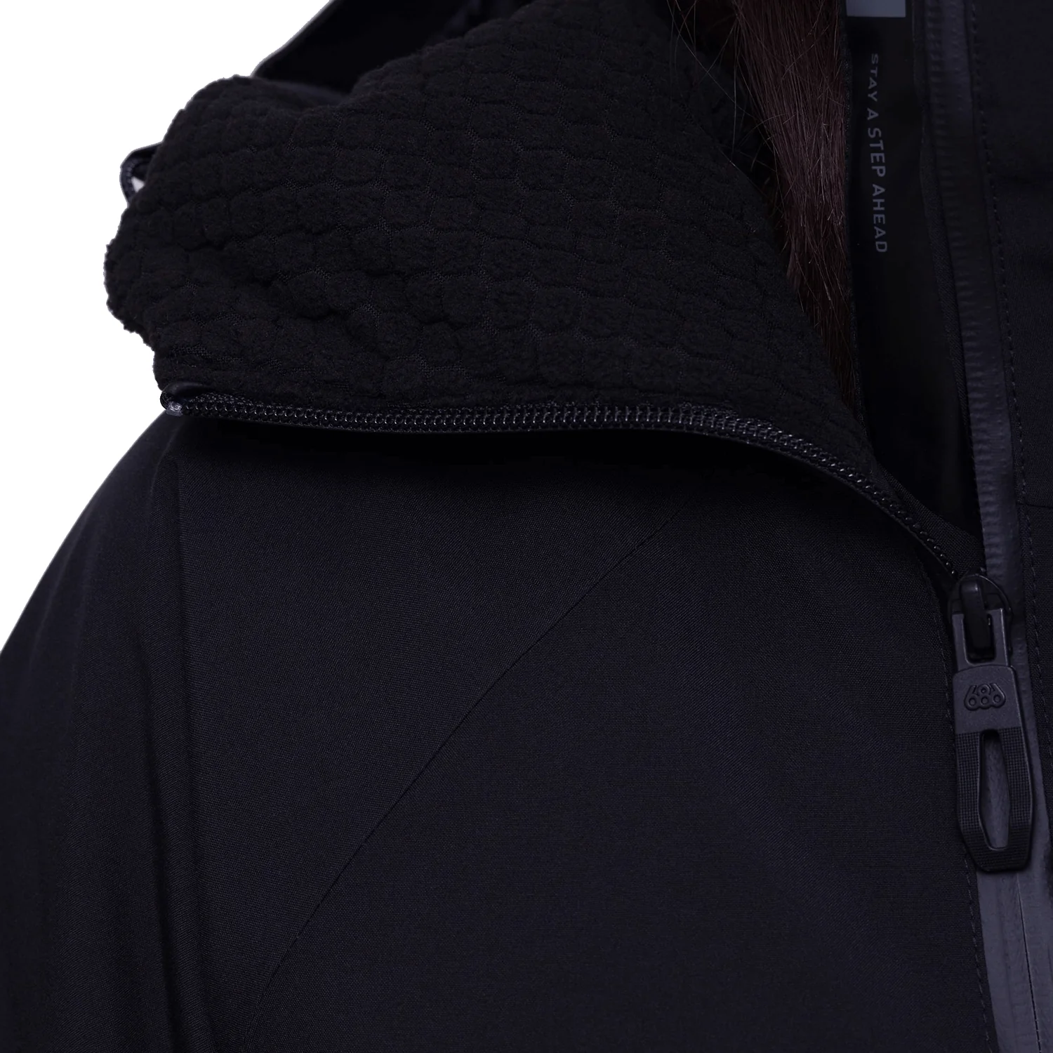 686 Women's Hydra Jacket 2024 Black - Image 4