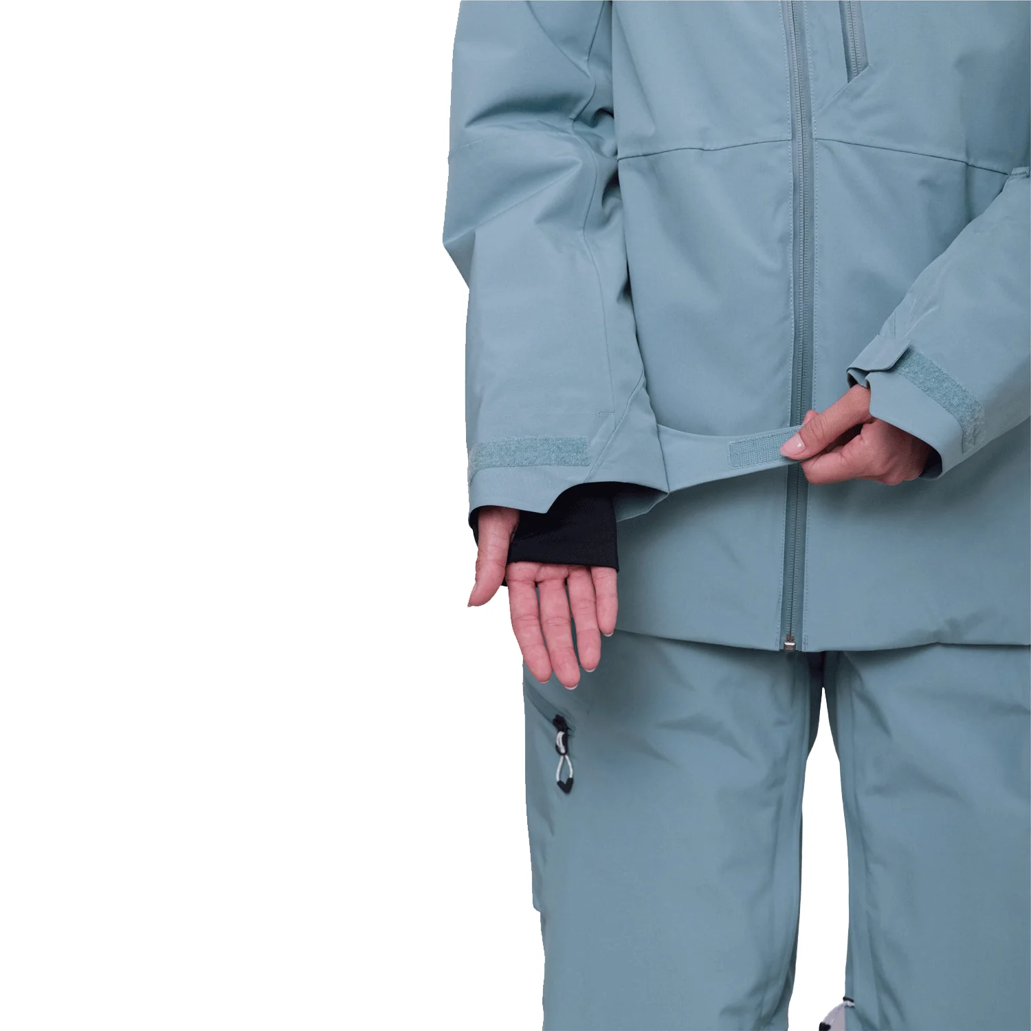 686 Women's Hydra Jacket 2024 Steel Blue - Image 3