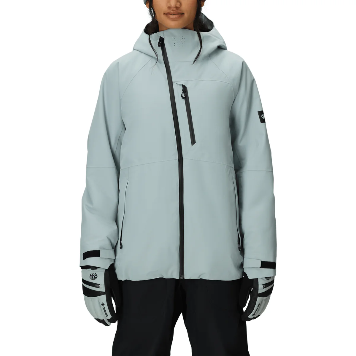 686 Women's Hydra Thermagraph Jacket 2026 Dusty Marine - Image 2