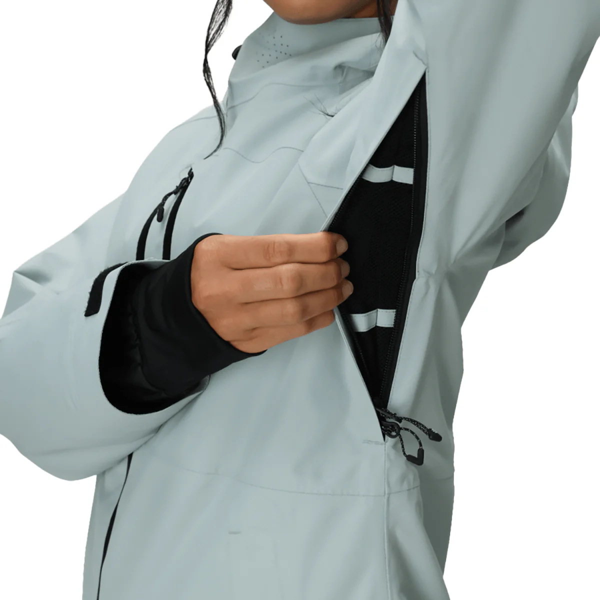 686 Women's Hydra Thermagraph Jacket 2026 Dusty Marine - Image 5