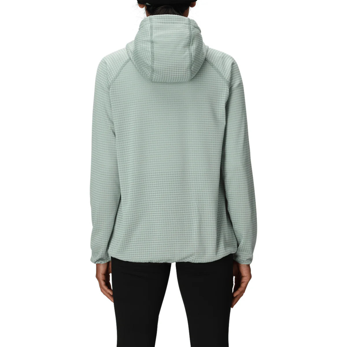 686 Women's Mission Grid Hoody 2026 Dusty Marine - Image 3