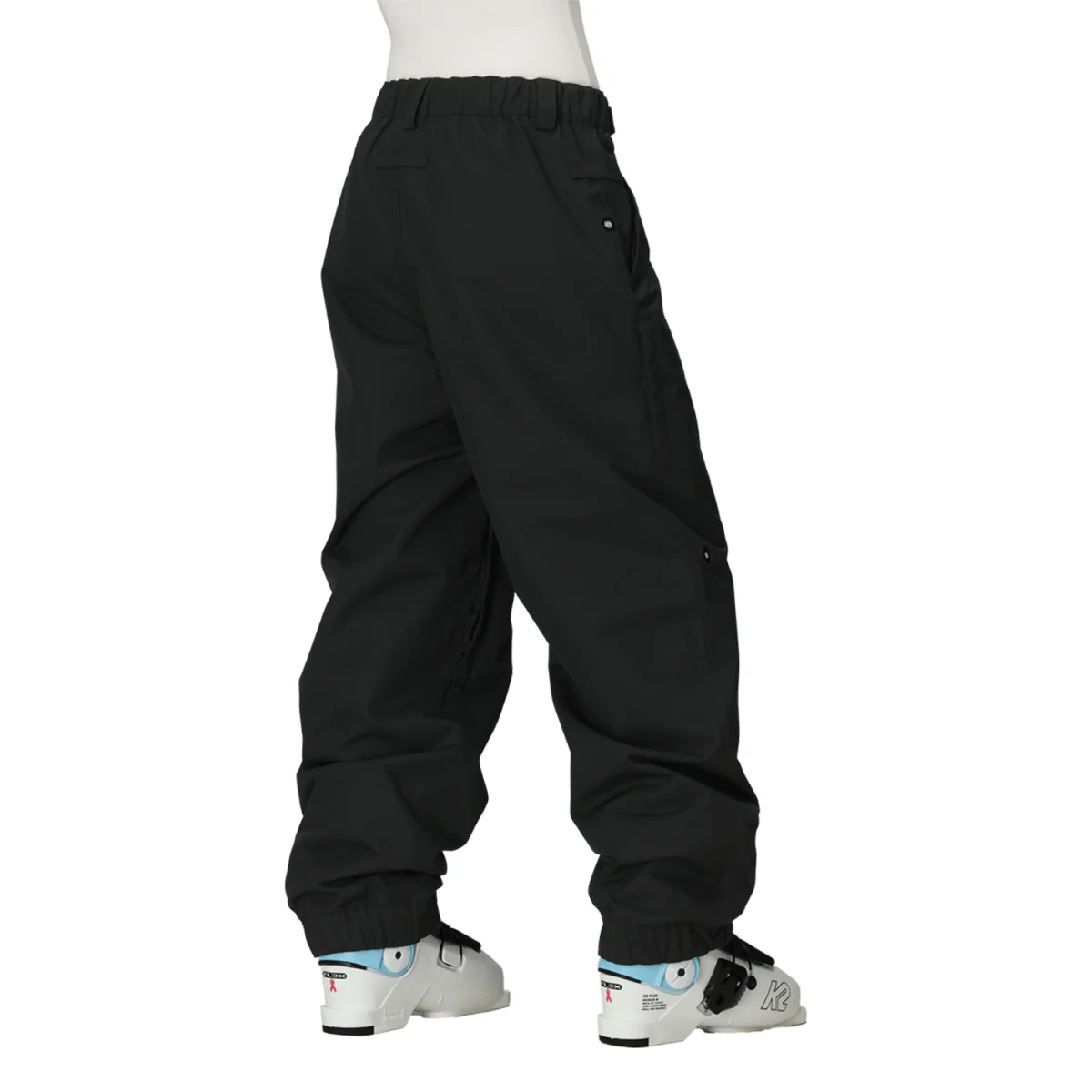 686 Women's Outline Shell Pant 2026 Black - Image 3