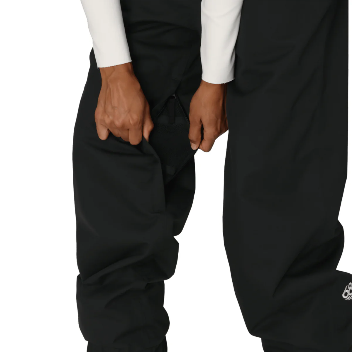 686 Women's Outline Shell Pant 2026 Black - Image 5