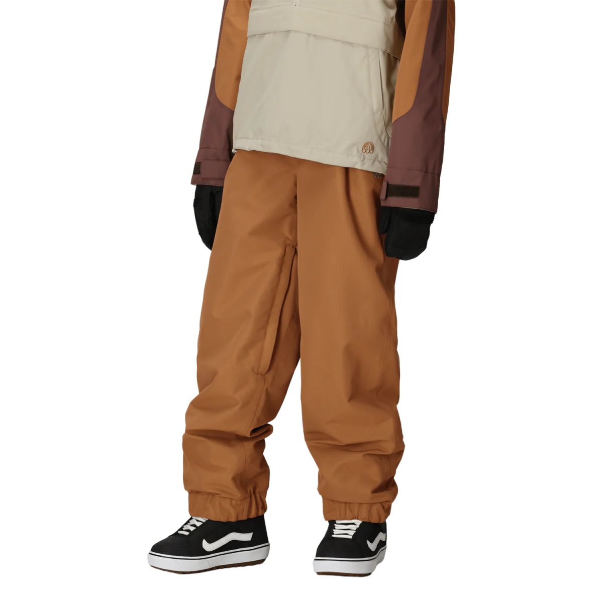 686 Women's Outline Shell Pant 2026 Caramel Ripstop - Image 6