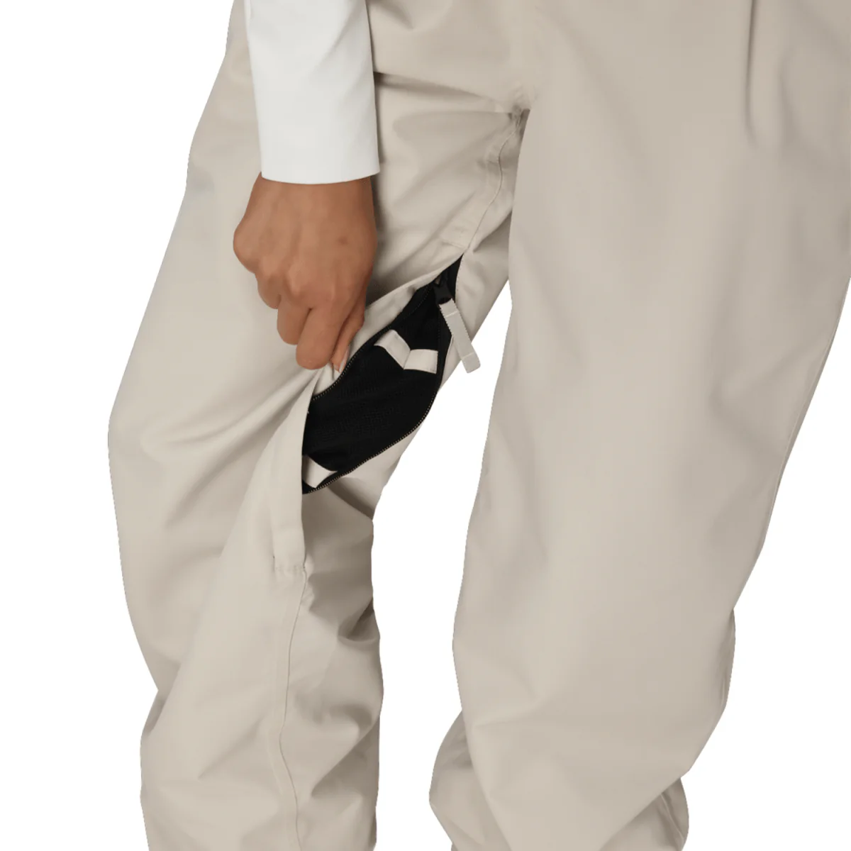 686 Women's Outline Shell Pant 2026 Limestone - Image 4