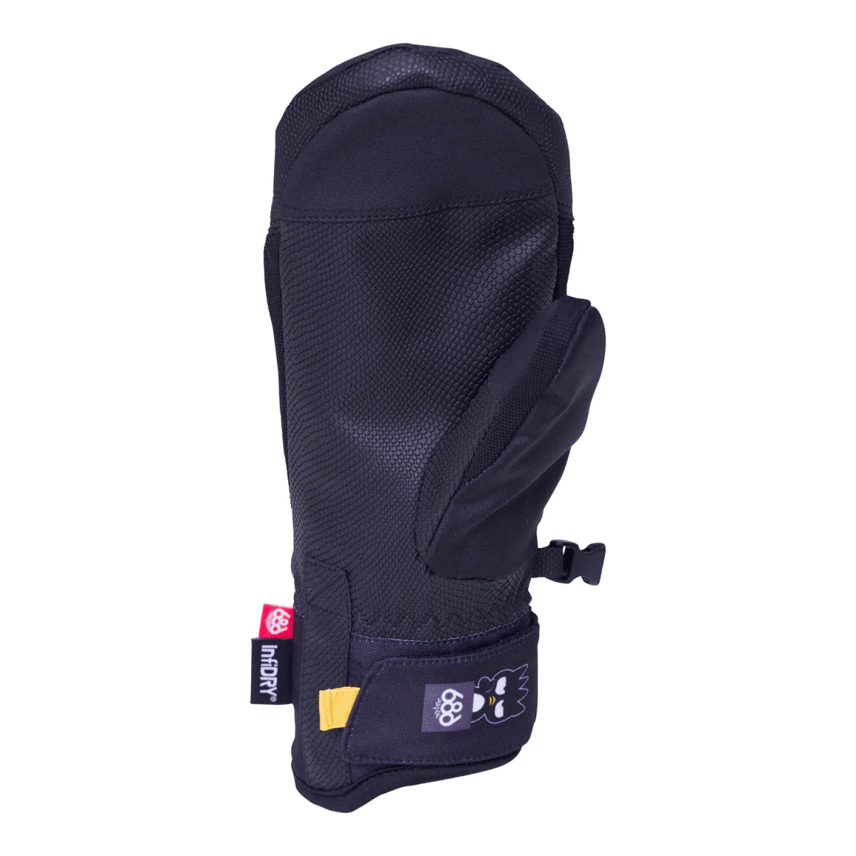 686 Women's Revel Mitt Badtz Maru Black - Image 2