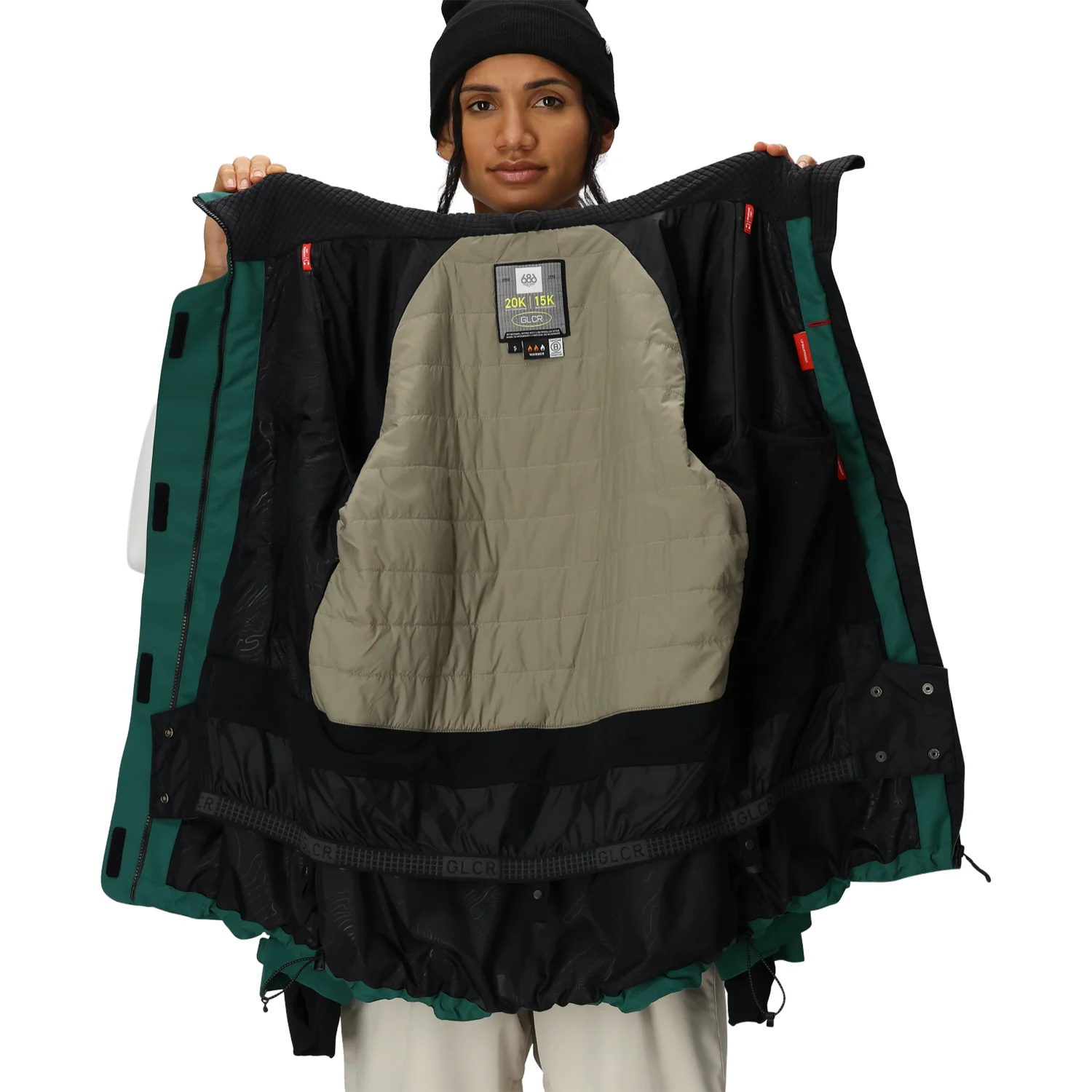 686 Women's Whisper Insulated Jacket 2026 June Bug - Image 6