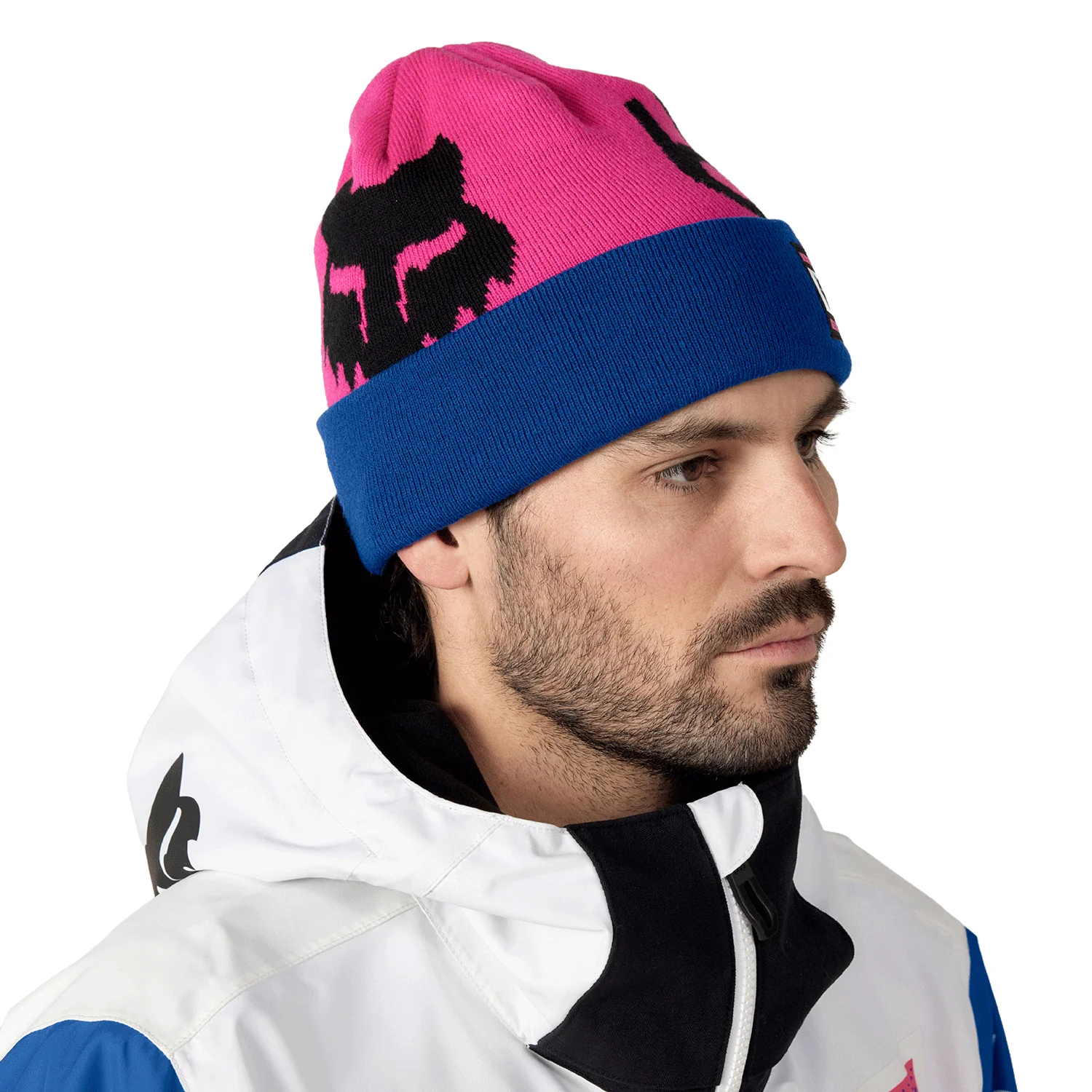 686 x Fox Racing Cuff Beanie Fox Purple - Image 2