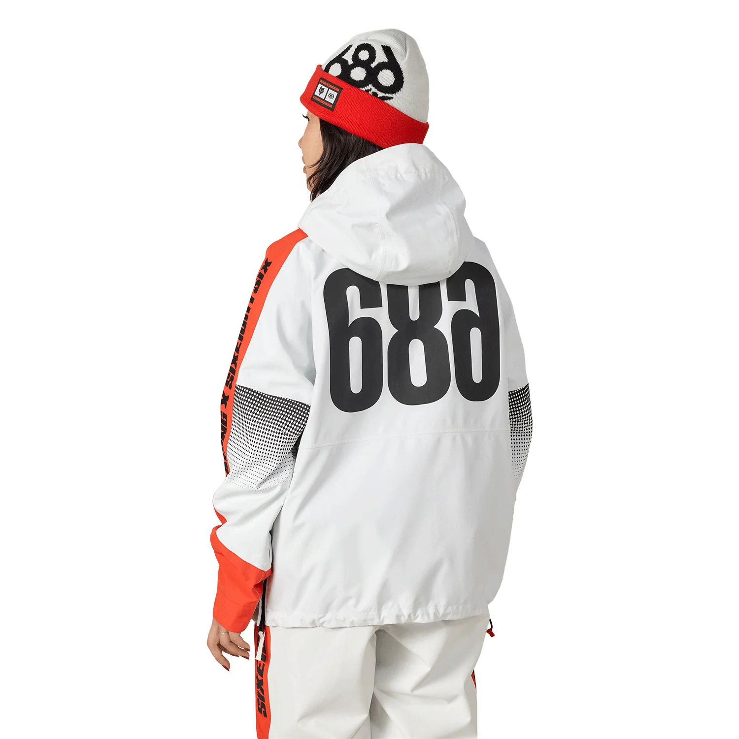 686 x Fox Women's Anorak 2026 Fox Flare Colourblock - Image 2