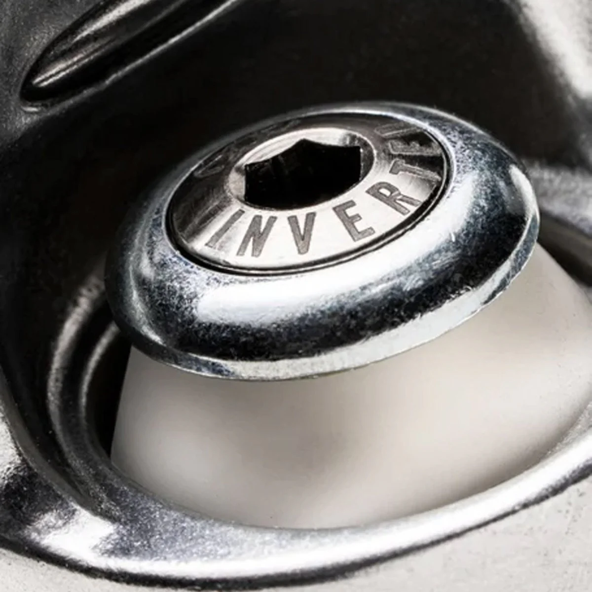 Ace AF1 Inverted Kingpin Hollowed Skate Truck Polished 55 - Image 4