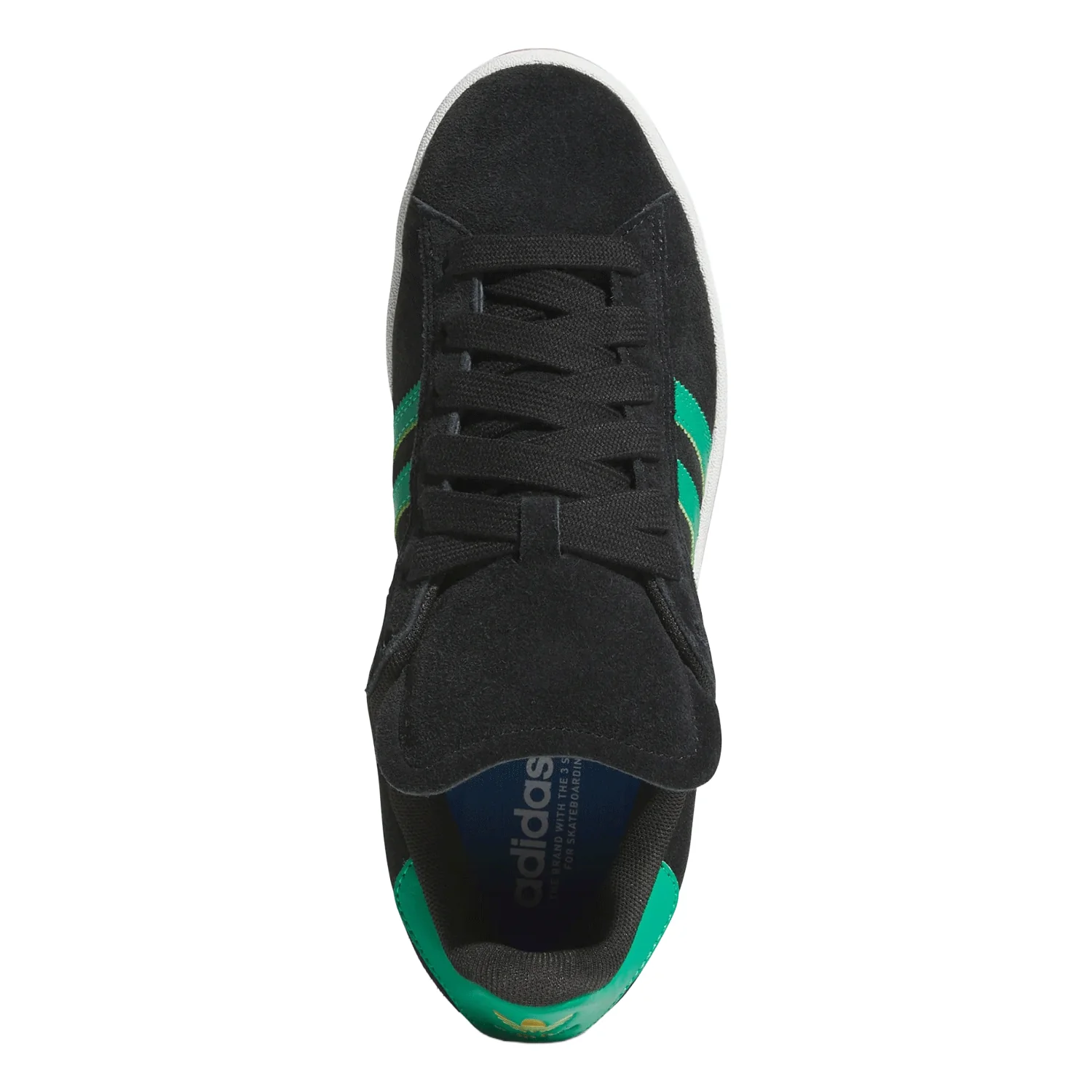 Adidas Campus 90s ADV Shoe Core Black/Court Green/Cloud White - Image 3