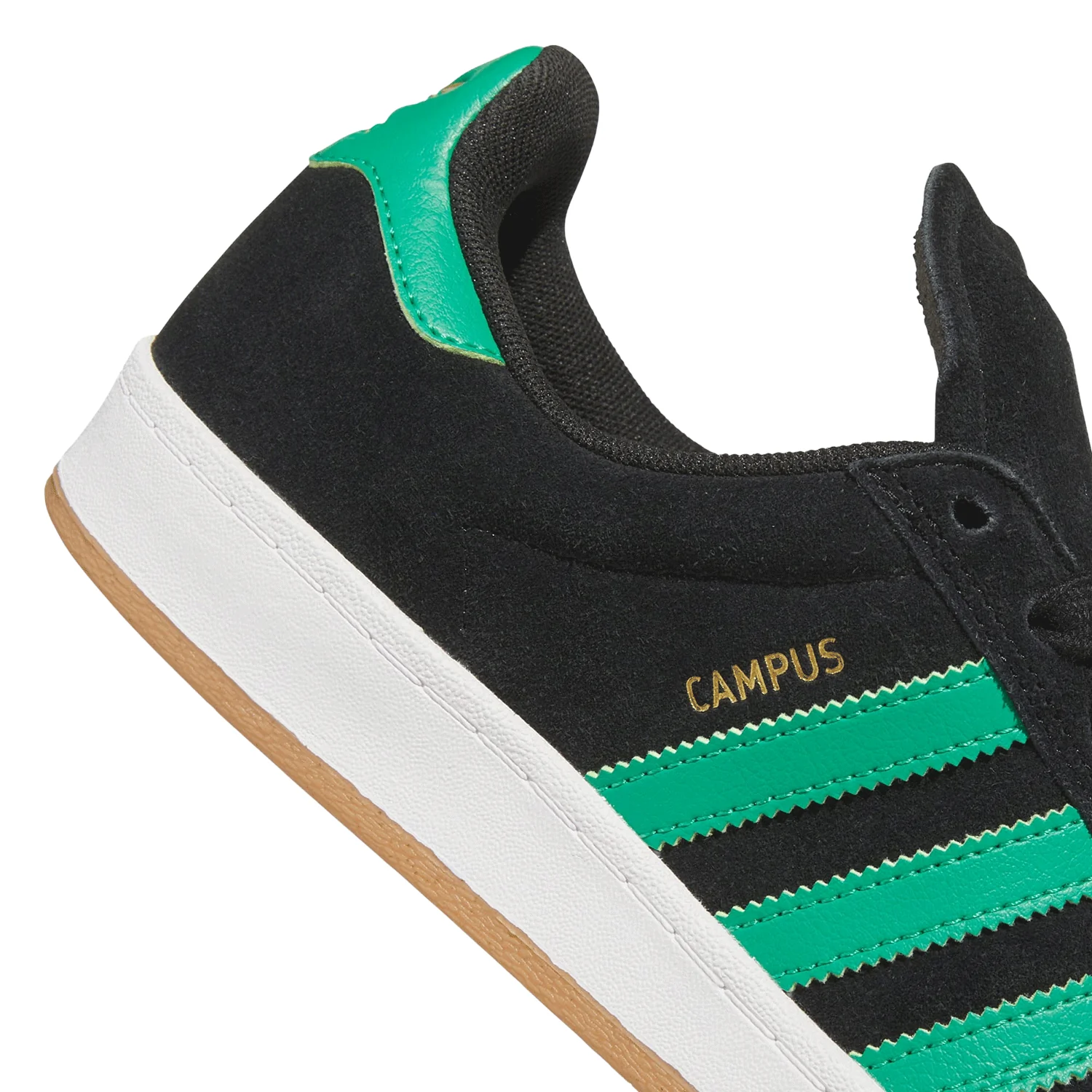 Adidas Campus 90s ADV Shoe Core Black/Court Green/Cloud White - Image 5