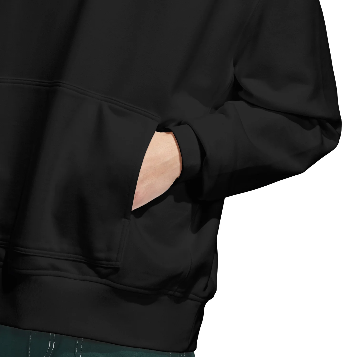 Adidas Gonz Crewneck Sweater Black/Aurora Ivy - Image 3
