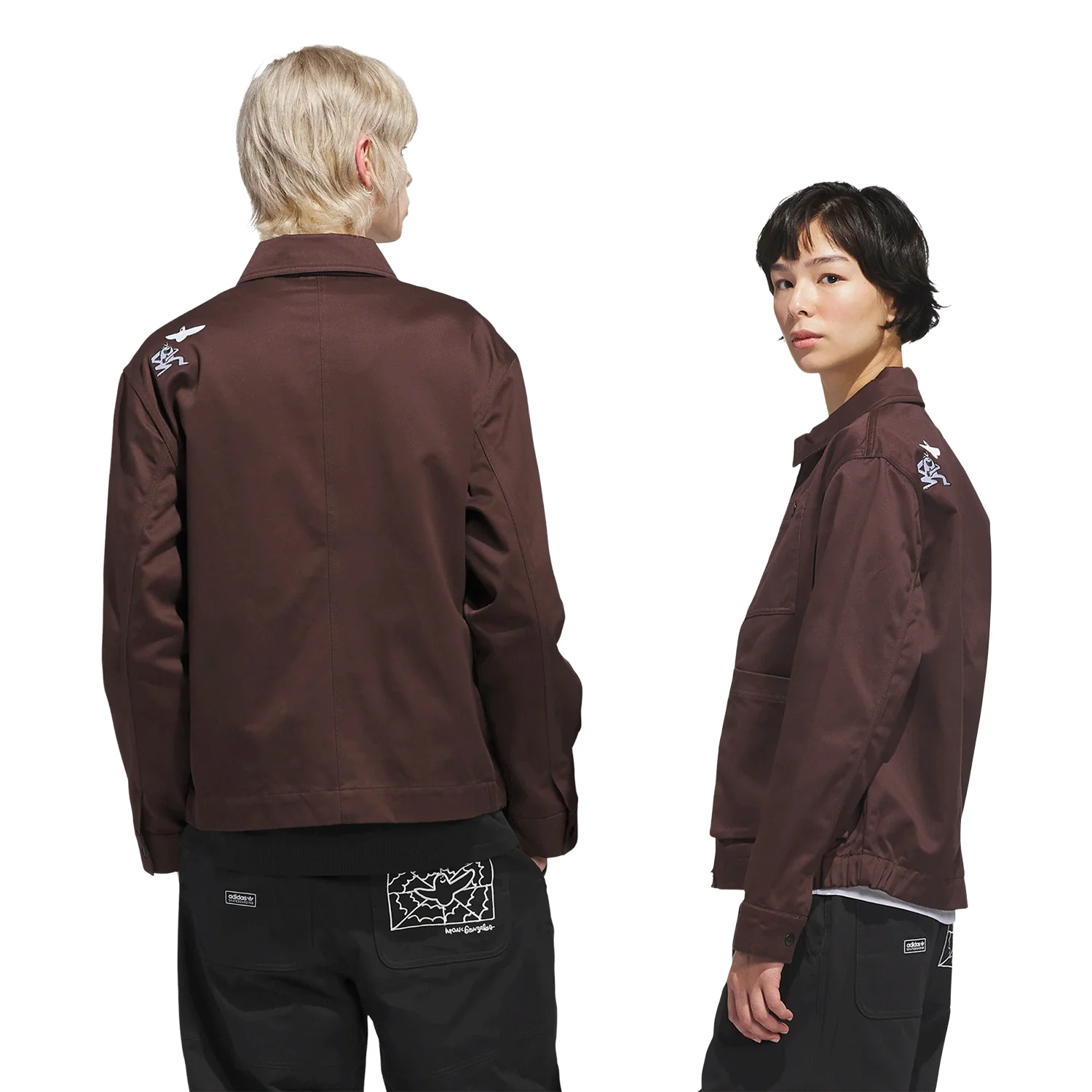 Adidas Gonz Jacket Aurora Coffee - Image 2
