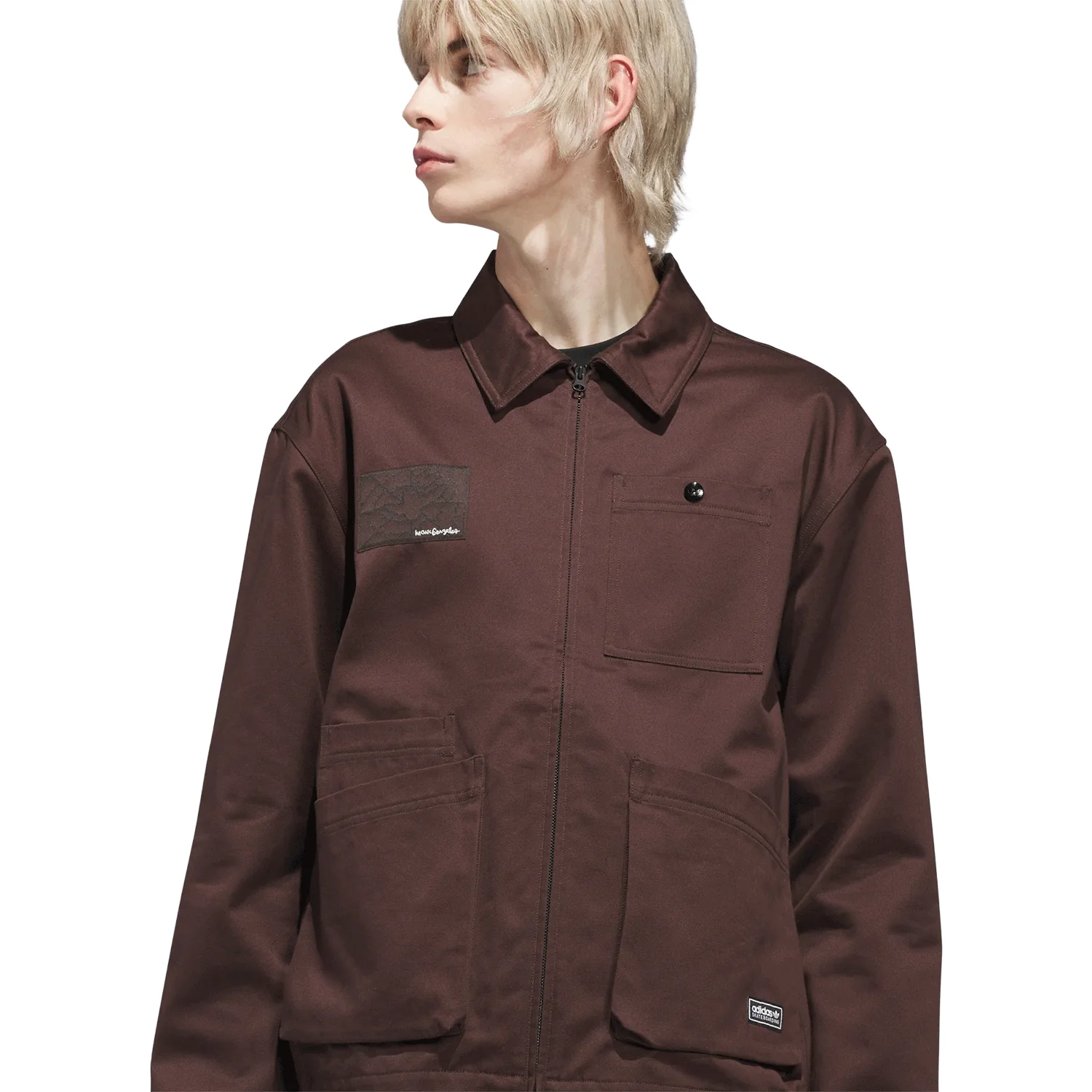 Adidas Gonz Jacket Aurora Coffee - Image 3