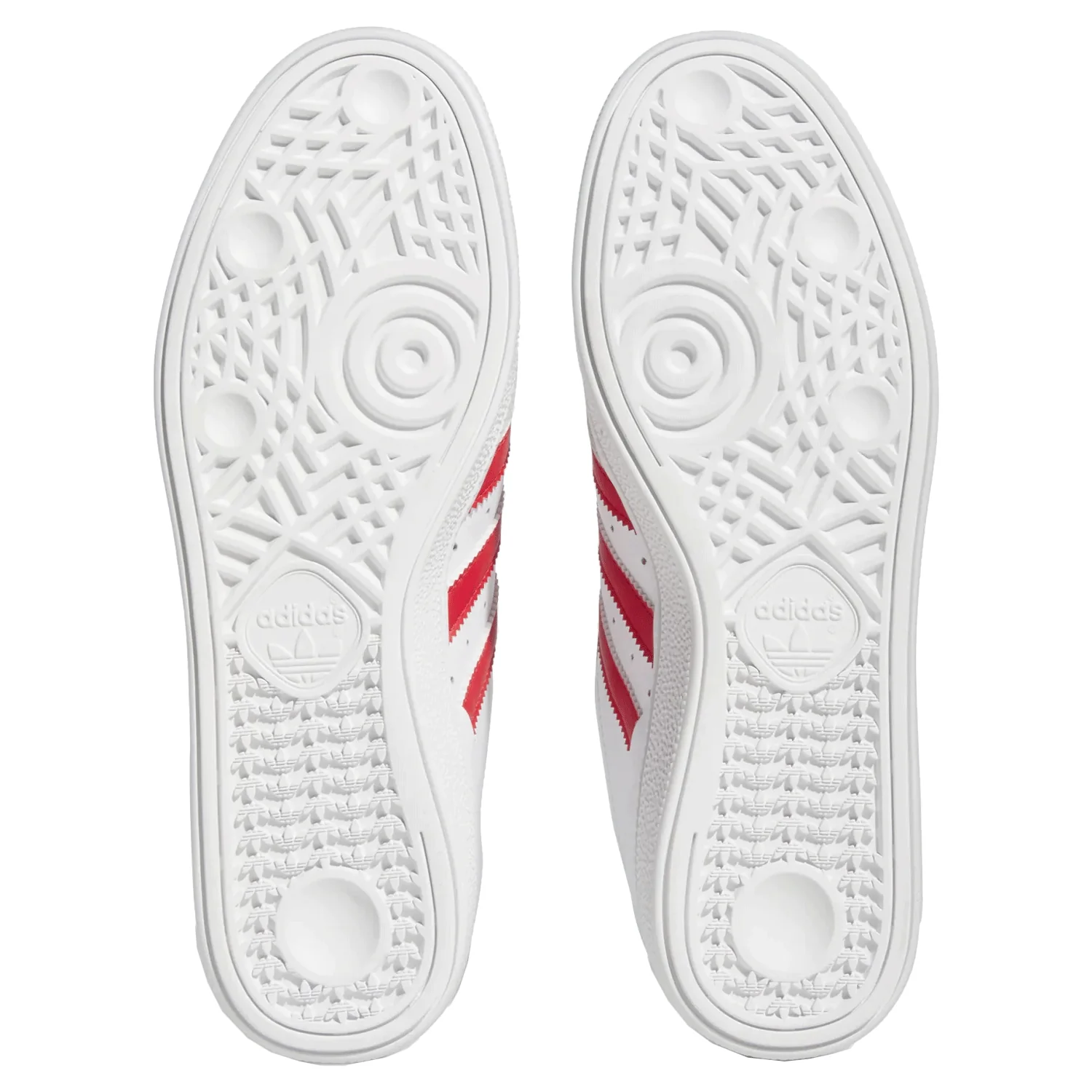 Adidas Men's Busenitz Shoes Cloud White/Better Scarlet/Gold Metallic - Image 3