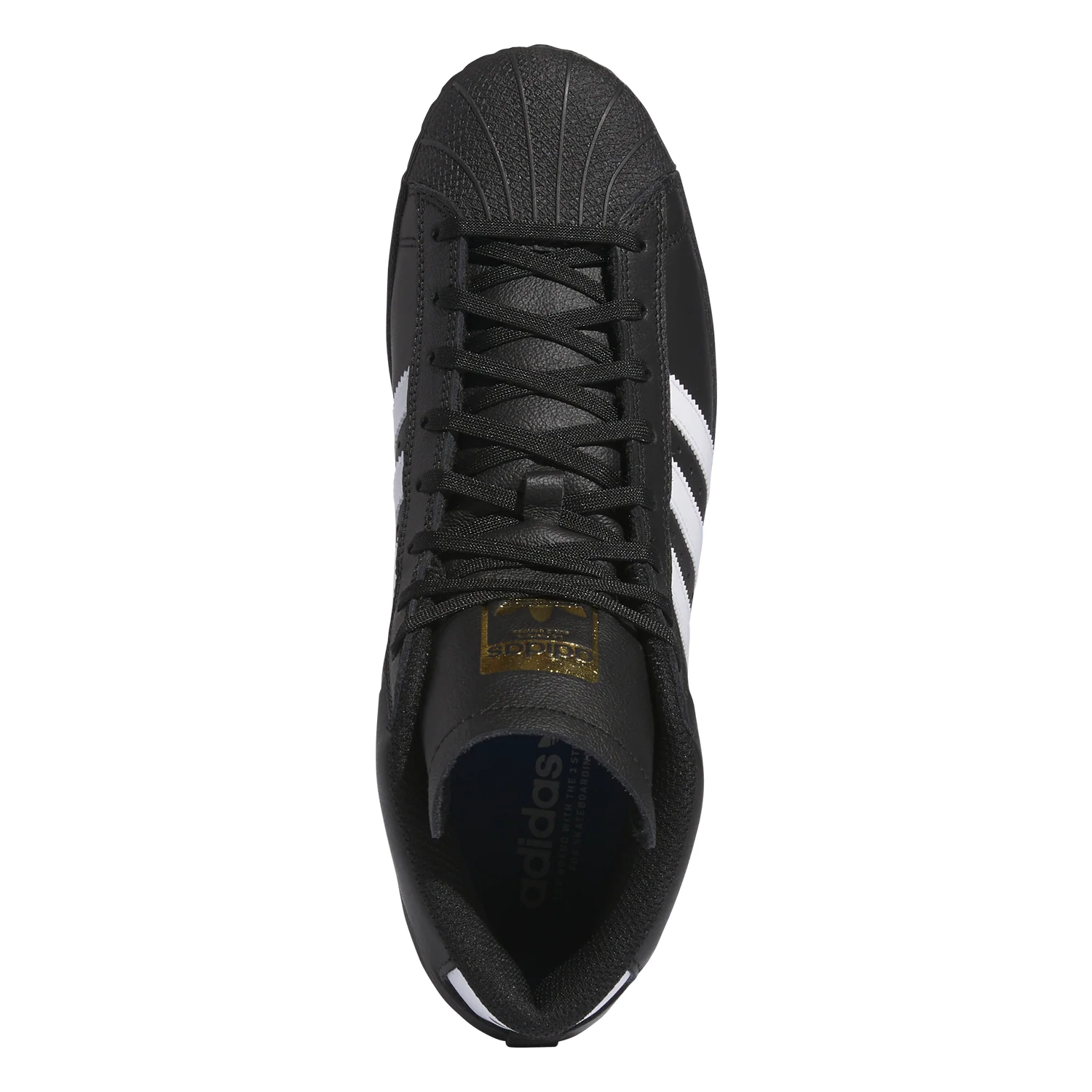 Adidas Men's Pro Model Adv Shoe Cblack/Ftwwht/Goldmt - Image 3