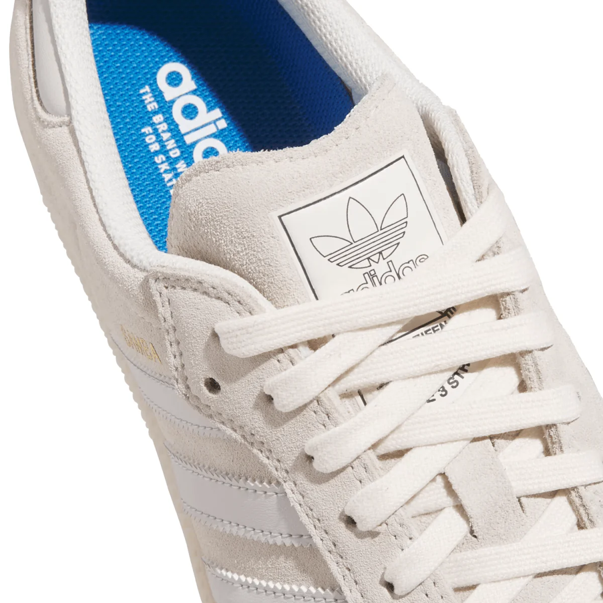 Adidas Men's Samba Adv Shoe Chalk White/Grey One/Carbon - Image 3
