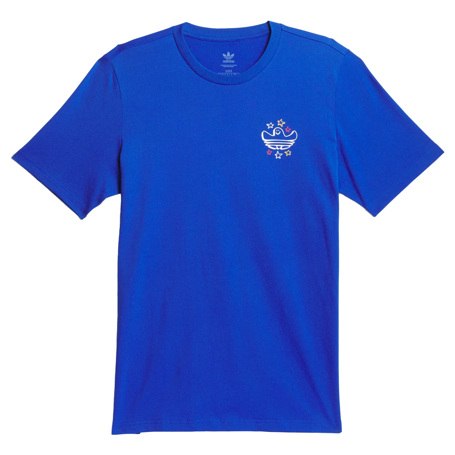 Adidas Men's Shmoofoil All Star S/S T Shirt Royal Blue/Multicolour - Image 3