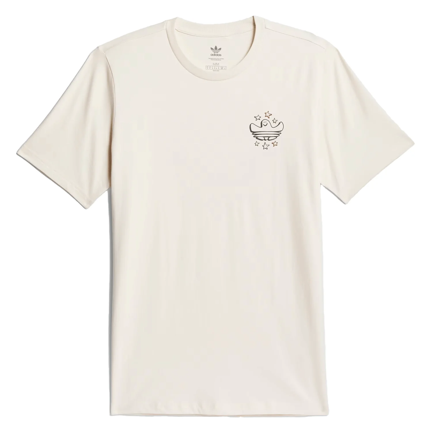 Adidas Men's Shmoofoil All Star S/S T Shirt Wonder White/Multicolour - Image 3